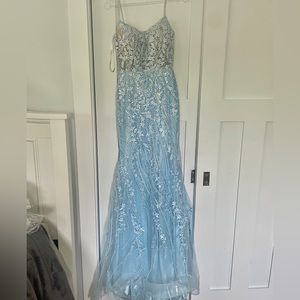 Sherri Hill Prom Dress - Sky Blue